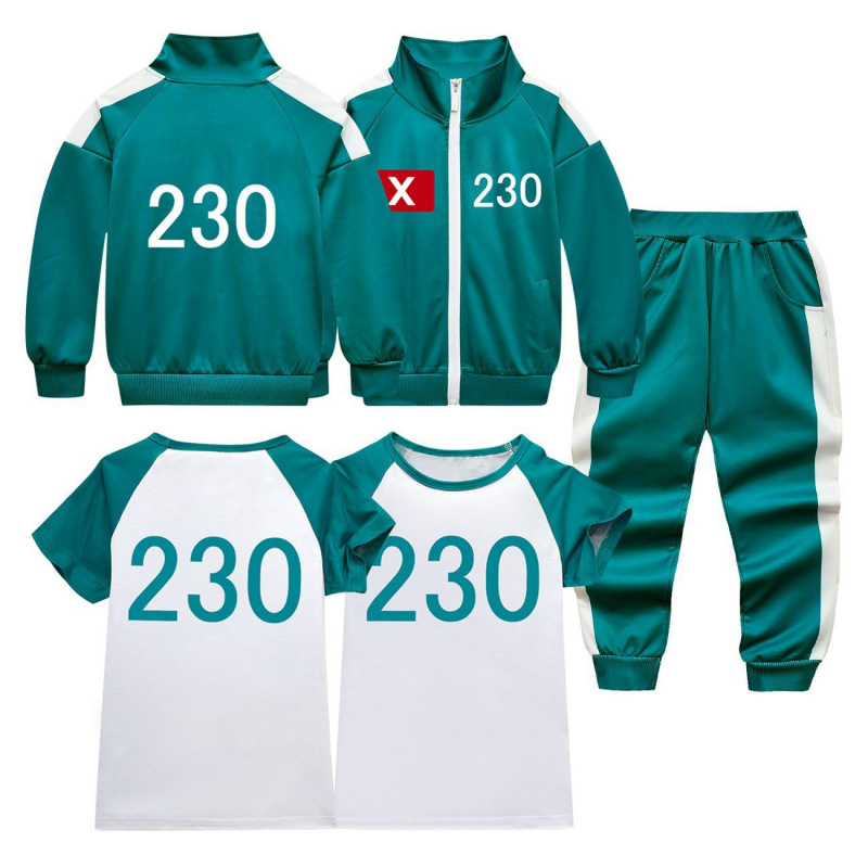 Boyshort Underwear - เสื้อยืดชุดกีฬาเด็ก 230 ชุด ลายปลาหมึกยักษ์ รุ่นใหม่ ปี