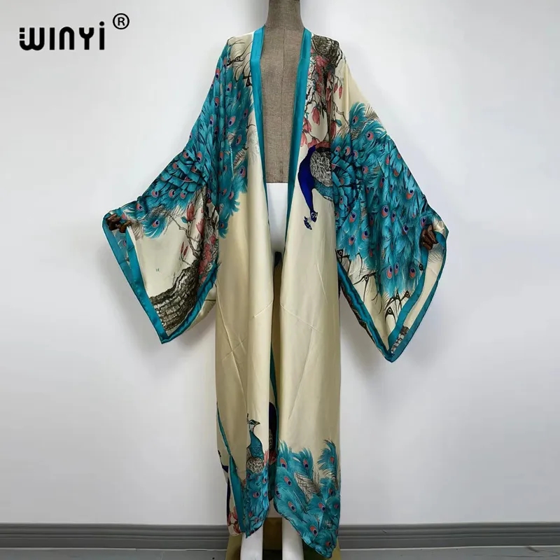 เสื้อคลุมคาร์ดิแกน WINYI 2026  - Robe Silk Women บทวิจารณ์และราคา